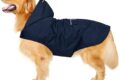 Impermeabile con cappuccio per cani taglia media